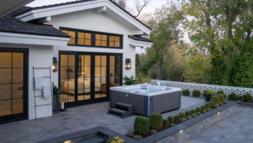 diseño de exteriores para spa